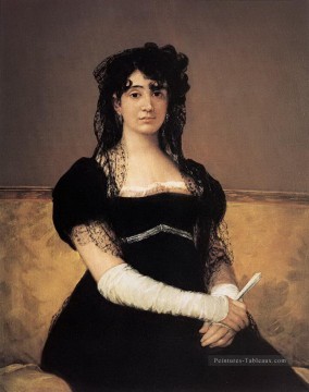 Antonia Zarate Francisco de Goya Peinture à l'huile